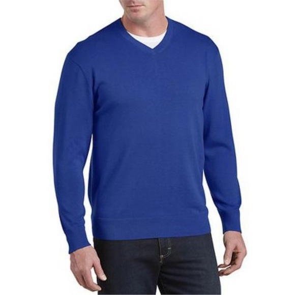 Banana Republic Extra Fine Merino Wool V Neck Sweater Size M - Picture 1 of 11